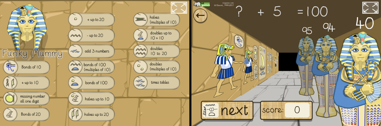 Funky Mummy Kids App by ICT Games
