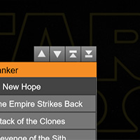 Star Wars Organizer on the Canvas made with ZIM JavaScript HTML Canvas Interactive Media Framework powered by CreateJS - ZIMjs