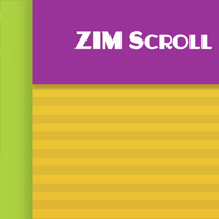 Scroll Parallax like GSAP ScrollTrigger on the Canvas made with ZIM JavaScript HTML Canvas Interactive Media Framework powered by CreateJS - ZIMjs